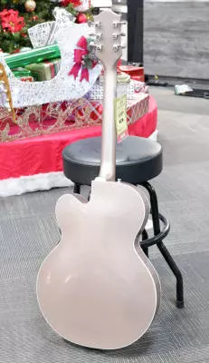 Gretsch Guitars - G6118T Players Edition Anniversary Hollow Body with String-Thru Bigsby - Two-Tone Copper Metallic/Sahara Metallic 2